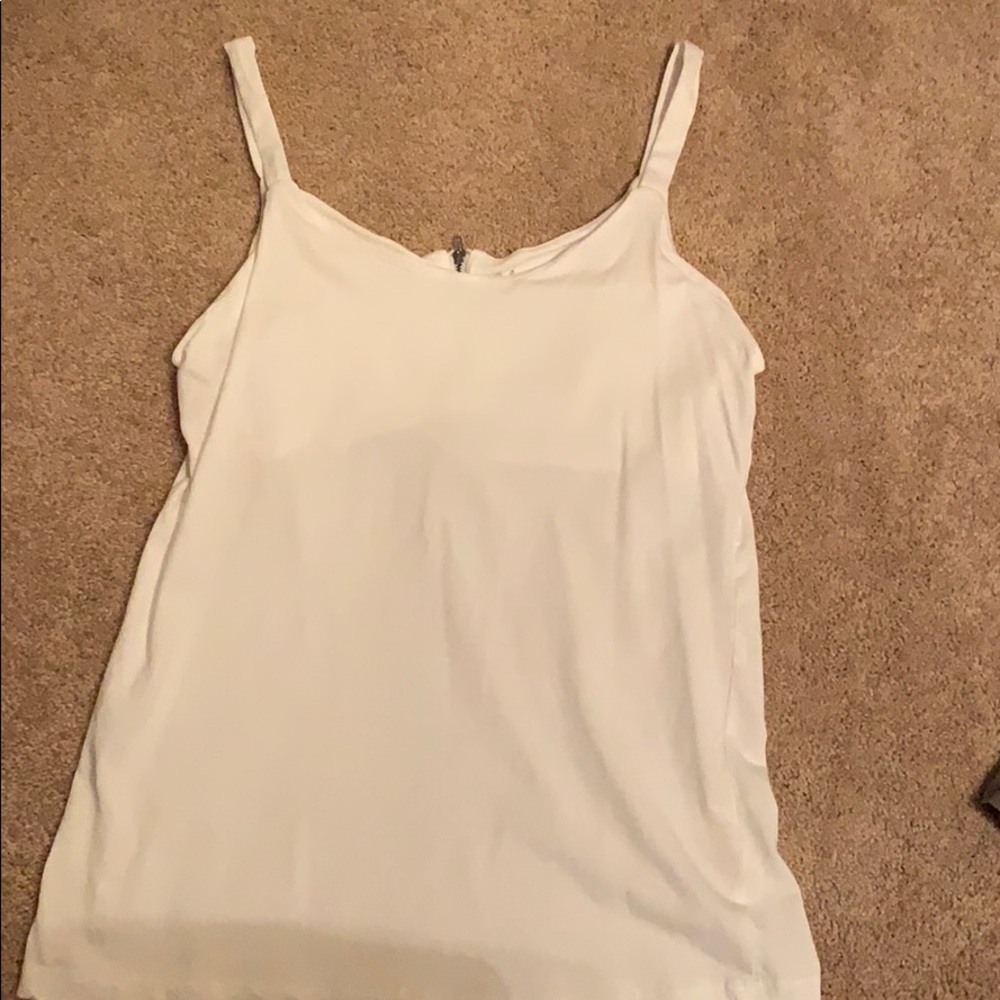 White tank top